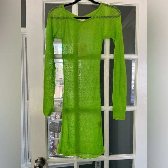 Ambra Maddalena sheer knitted minidress - Picture 7 of 8